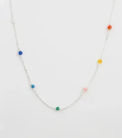 Syster P Santa Monica Multicolor Silver>Halsband Outlet