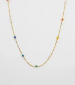 Syster P Santa Monica Multicolor Guld>Halsband Clearance