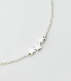Syster P Snap Triple Star Silver><noscript><img width=