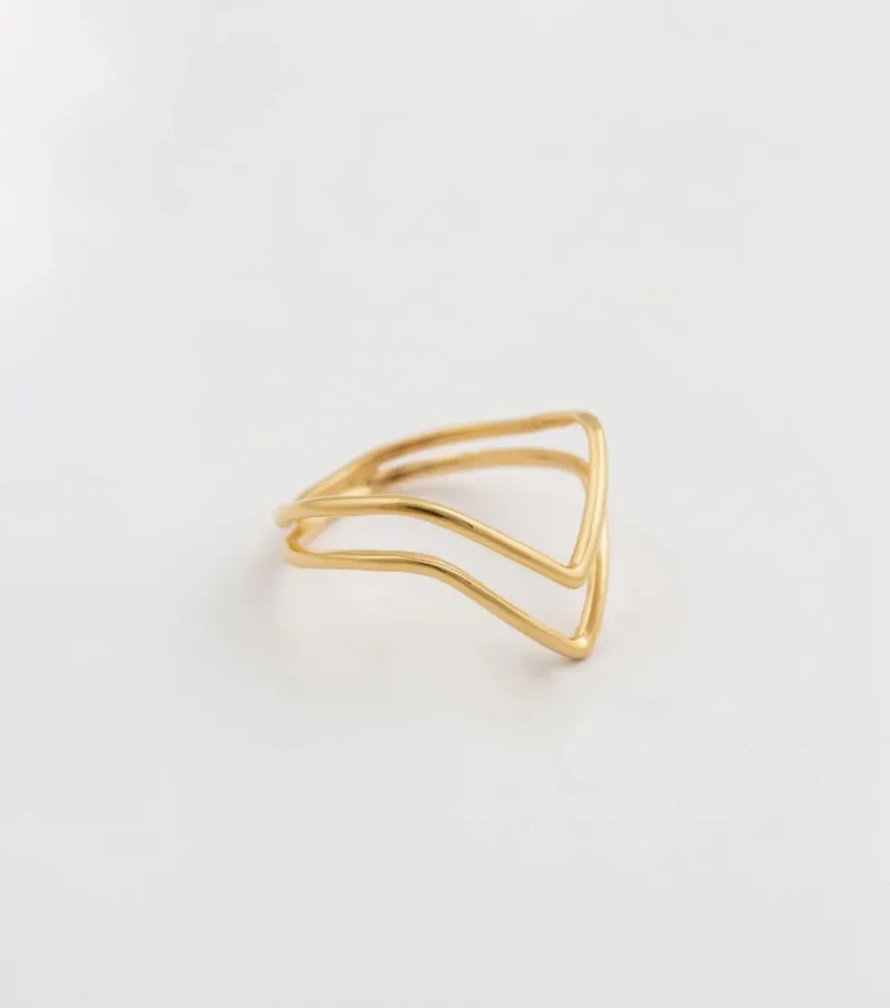 Syster P Tiny Arrow Ring Guld>Ringar New
