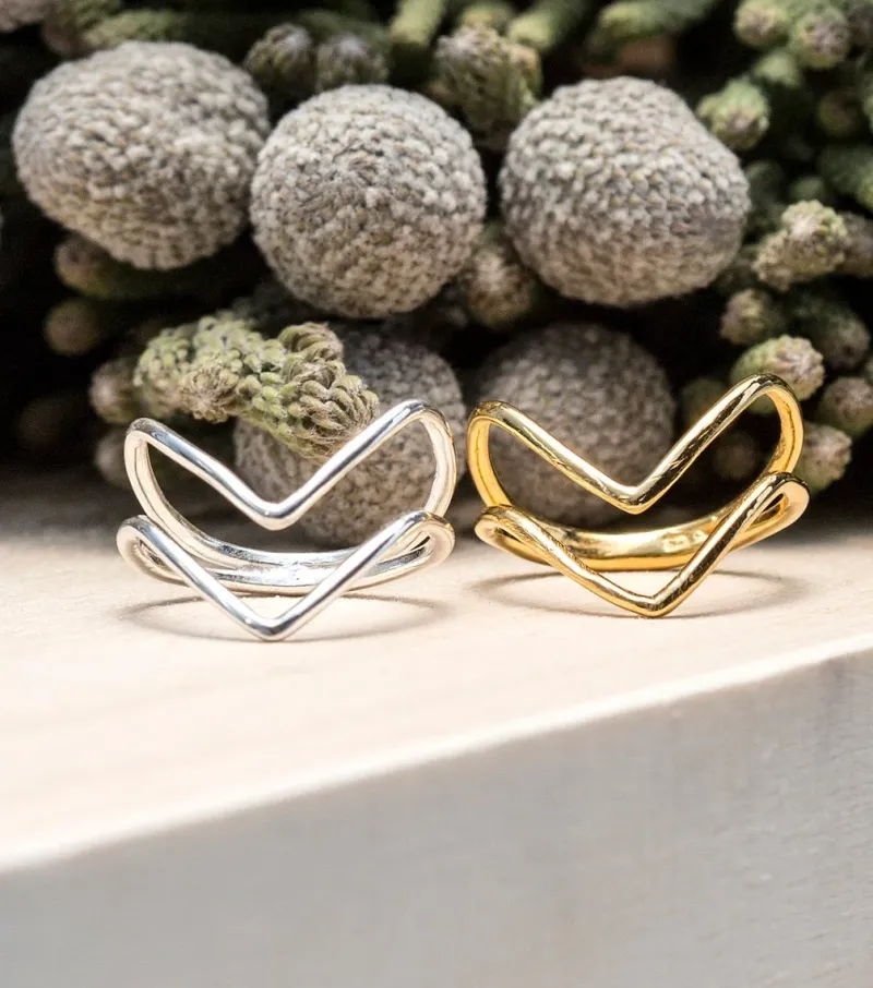 Syster P Tiny Arrow Ring Guld>Ringar New