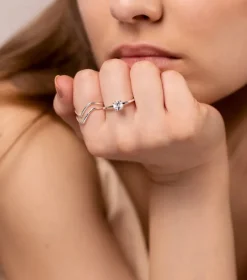 Syster P Tiny Arrow Ring Silver>Ringar Hot