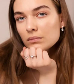 Syster P Tiny Arrow Ring Silver><noscript><img width=