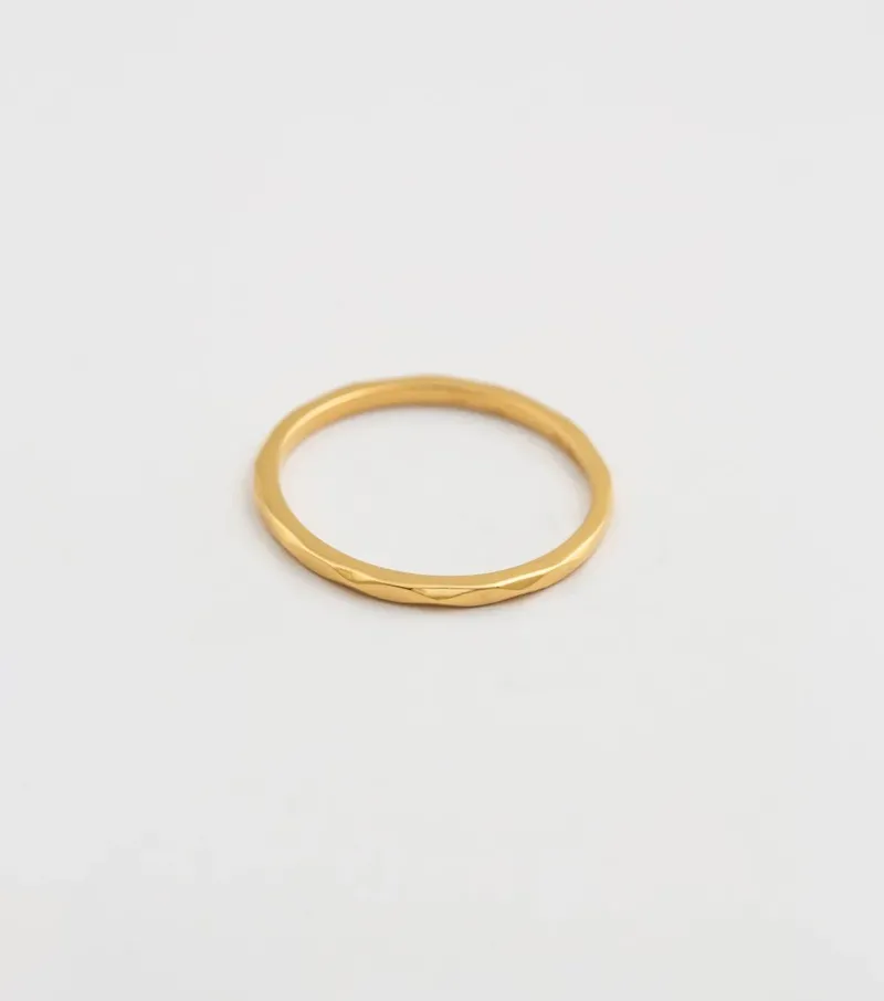 Syster P Tiny Ultrathin Ring Guld>Ringar Sale