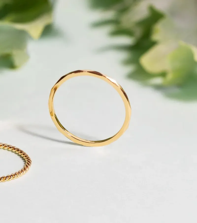 Syster P Tiny Ultrathin Ring Guld>Ringar Sale