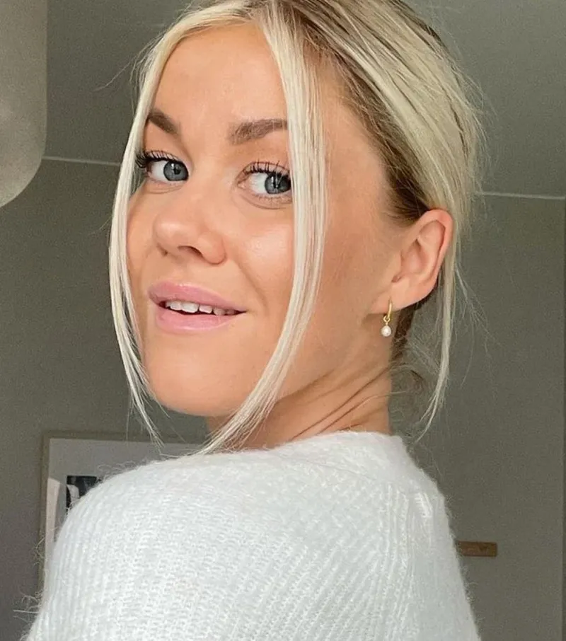 Syster P Treasure Pearl Hoop Guld>Örhängen Best