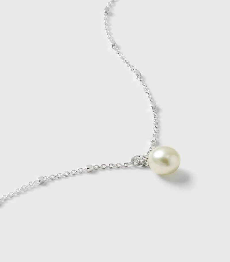 Syster P Treasure Single Pearl Silver>Armband Clearance