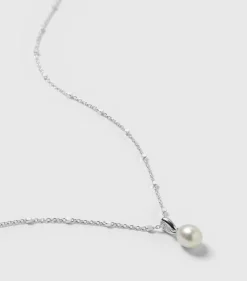 Syster P Treasure Single Pearl Silver><noscript><img width=
