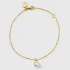 Syster P Treasure Single Pearl Guld>Armband Discount