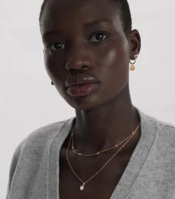 Syster P Treasure Single Pearl Guld>Halsband Hot