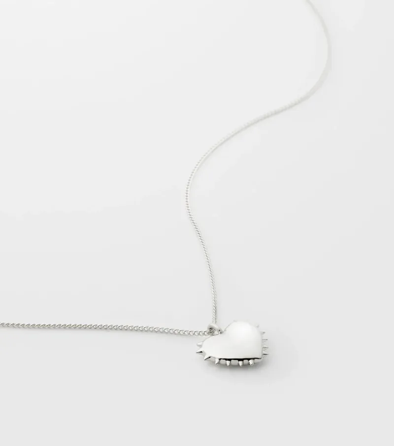 Syster P True Love Hjärta Silver>Halsband New