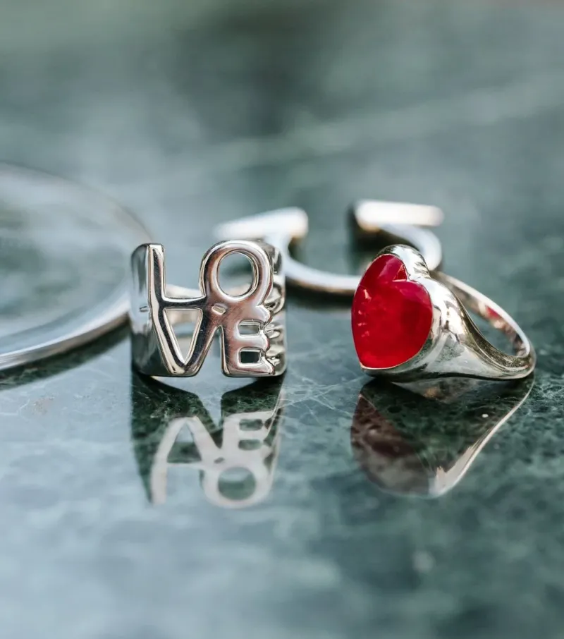 Syster P True Love Ring Silver>Ringar Hot