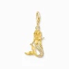 Charm-hängsmycke sjöjungfru guld>Thomas Sabo Sale