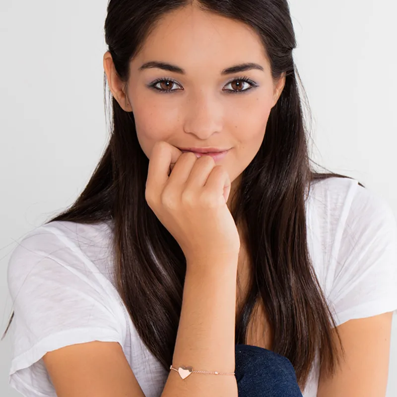 Armband hjärta med infinity roséguld – A1486-416-14>Thomas Sabo Clearance