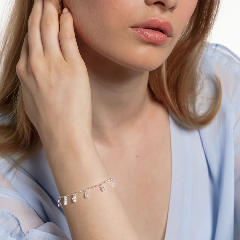 Armband Kantiga Stenar med Baguetteslipning – A1917-051-14>Thomas Sabo Online