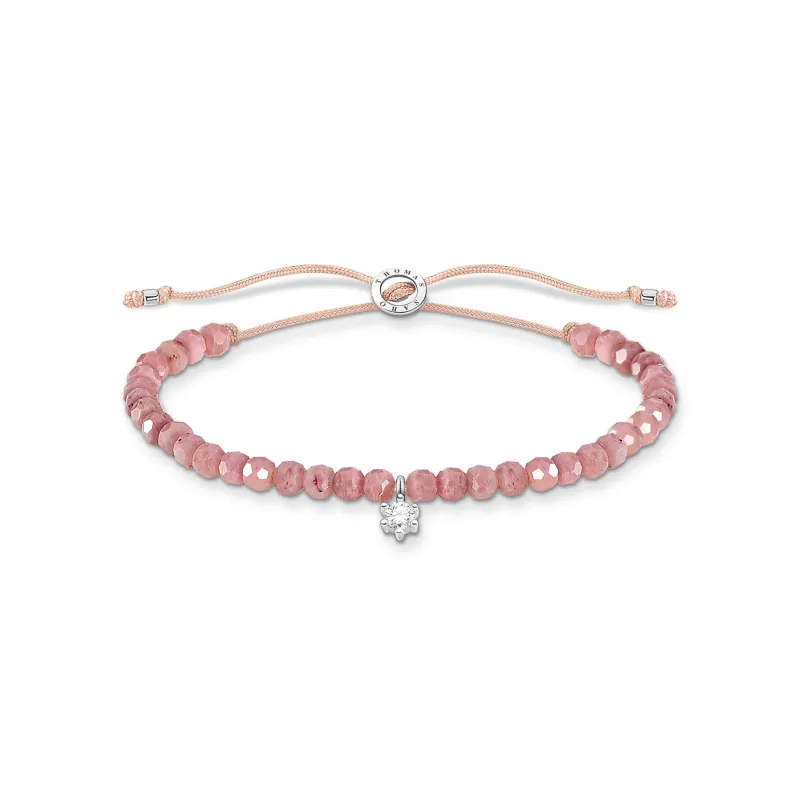 Armband rosa pärlor med vit sten – A1987-401-9>Thomas Sabo Discount