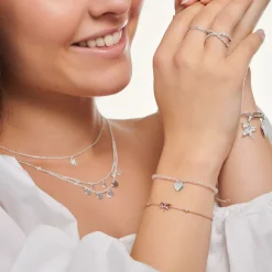 Armband slända med stenar roséguld – A2025-321-7>Thomas Sabo Hot