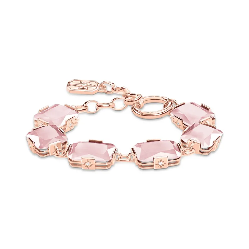 Armband Stora Rosa Stenar – A1911-417-9 (MEGA KAMPANJ)>Thomas Sabo