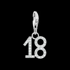 Berlock Nummer 18 Silver 2134-051-21>Thomas Sabo New