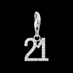 Berlock Nummer 21 Silver 2135-051-21>Thomas Sabo Clearance