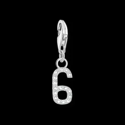 Berlock Nummer 6 Silver 2130-051-21>Thomas Sabo Clearance