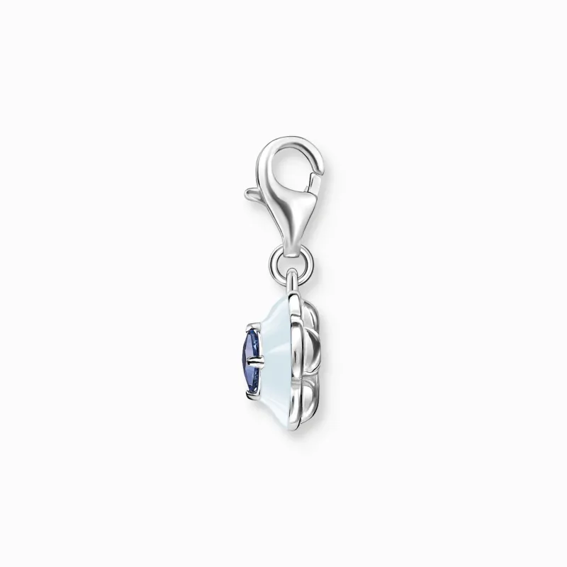 Blomma med blå sten silver – 1916>Thomas Sabo