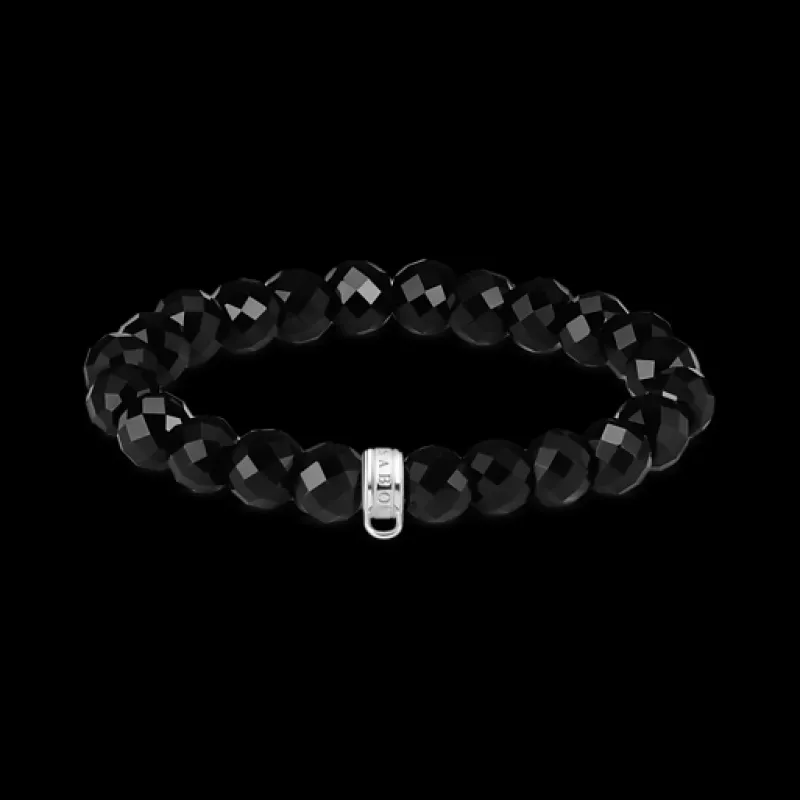 Charm Armband Svart X0292-023-11>Thomas Sabo Best