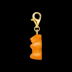 Charm Gummibjörn Orange/Guld 2186-413-8><noscript><img width=