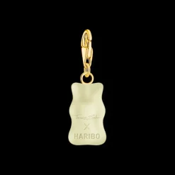 Charm Gummibjörn Vit/Guld 2188-413-14><noscript><img width=