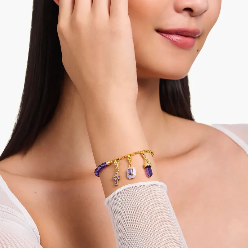 Charm Hexagon Guld 2048-973-13>Thomas Sabo Best