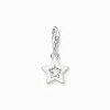 Charm Stjärna Vit 2044-041-14>Thomas Sabo Hot