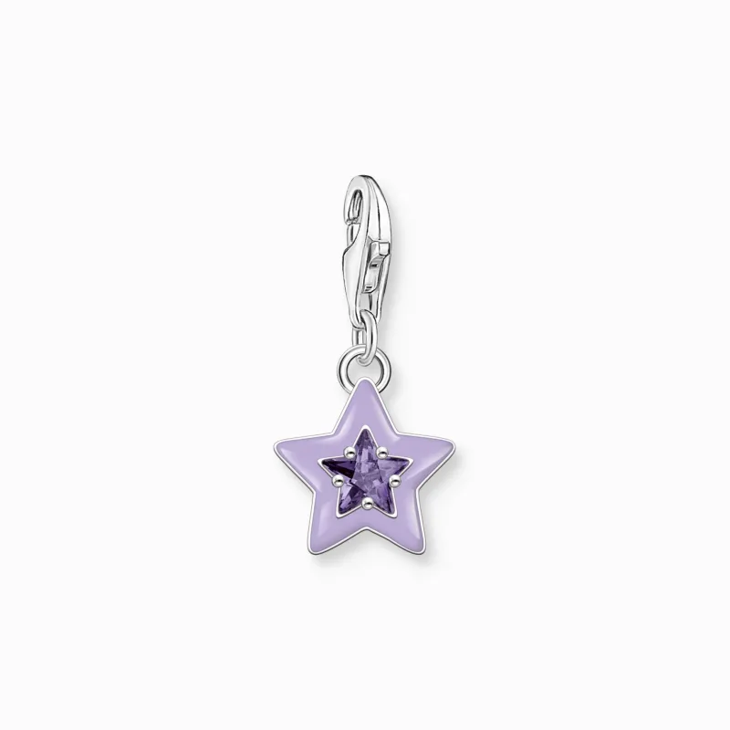 Charm Stjärna Lila 2039-041-13>Thomas Sabo