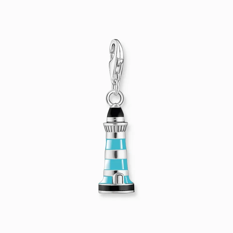 Charm-hängsmycke turkos fyr silver>Thomas Sabo Clearance