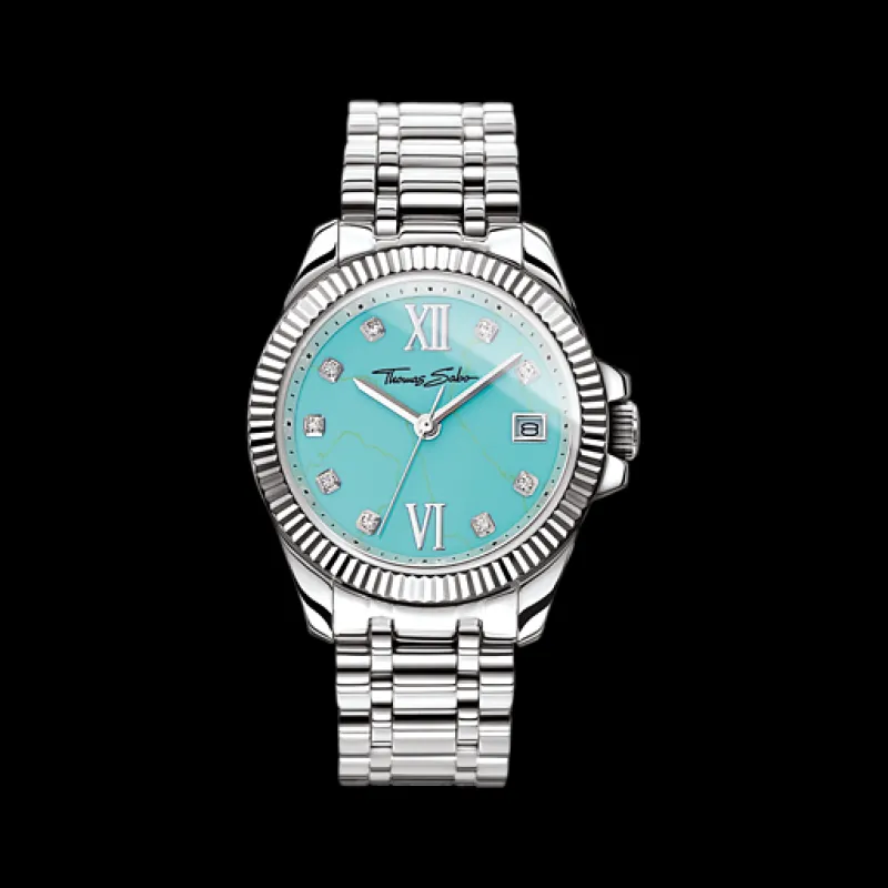 Damklocka Divine Turquoise – WA0317-201-215 ( Mega Kampanj)>Thomas Sabo Sale