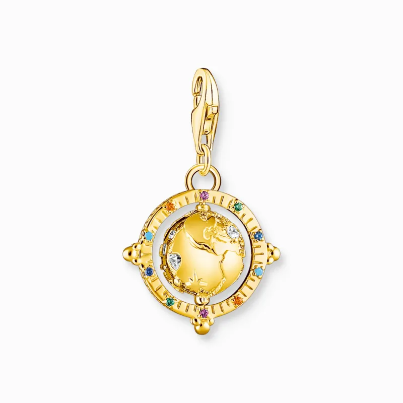 Färgglad jordglob guldpläterad – 1923>Thomas Sabo Discount