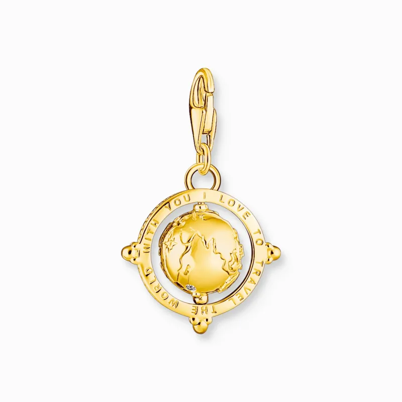 Färgglad jordglob guldpläterad – 1923>Thomas Sabo Discount
