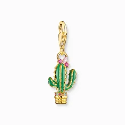 Grön kaktus guldpläterad – 1928>Thomas Sabo Discount