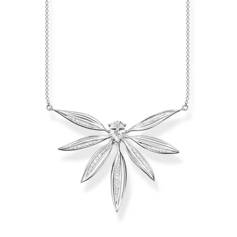 Halsband Blad Stora Silver – KE1950-051-14>Thomas Sabo
