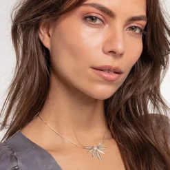 Halsband Blad Stora Silver – KE1950-051-14>Thomas Sabo