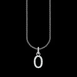 Halsband BOKSTAV O Silver KE2254-051-14>Thomas Sabo Discount