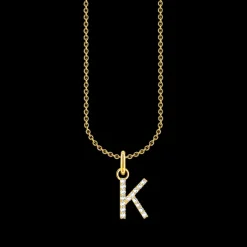 Halsband BOKSTAV K Guld KE2250-414-14>Thomas Sabo Sale