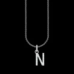 Halsband BOKSTAV N Silver KE2253-051-14>Thomas Sabo New