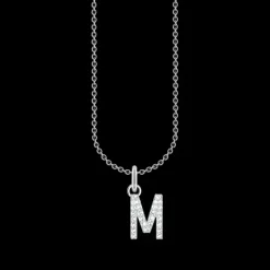 Halsband BOKSTAV M Silver KE2252-051-14>Thomas Sabo Sale