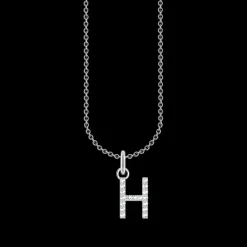 Halsband BOKSTAV H Silver KE2247-051-14>Thomas Sabo New