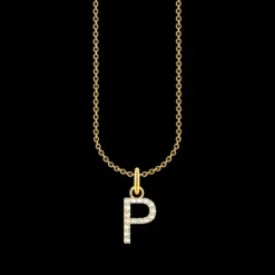 Halsband BOKSTAV P Guld KE2255-414-14>Thomas Sabo Clearance