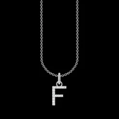 Halsband BOKSTAV F Silver KE2245-051-14>Thomas Sabo Outlet