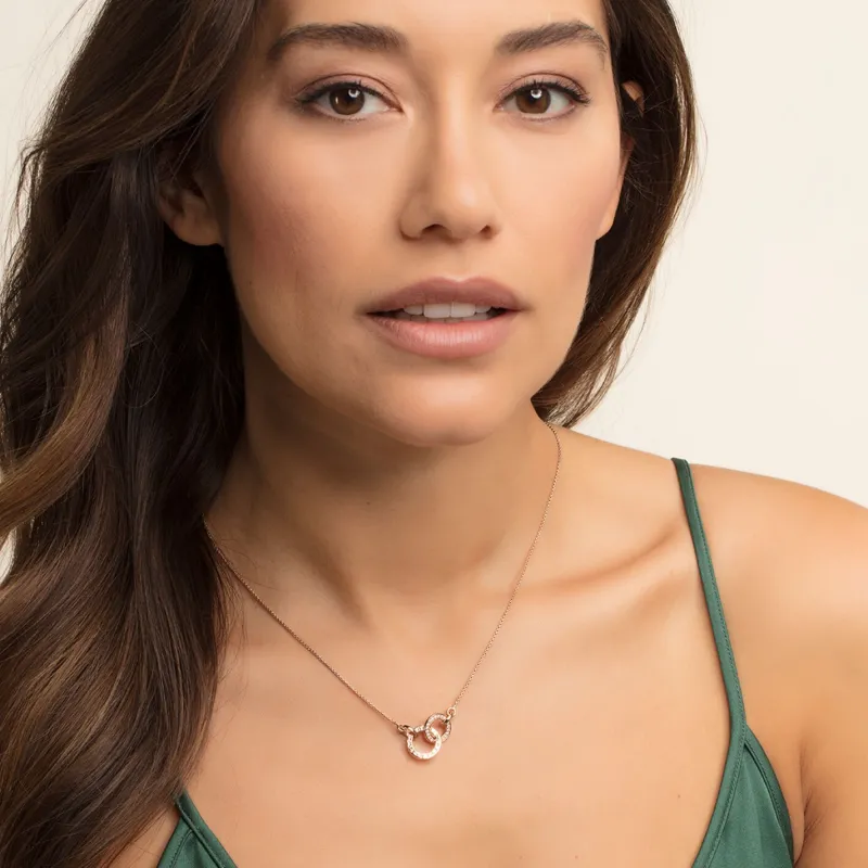 Halsband FOREVER TOGETHER Liten Rosé – KE1488-416-40 (MEGA KAMPANJ)>Thomas Sabo Outlet