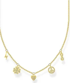 Halsband Guld KE2123-414-14-L42V (Mega Kampanj)>Thomas Sabo