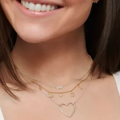 Halsband Guld KE2123-414-14-L42V (Mega Kampanj)>Thomas Sabo