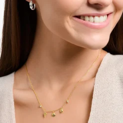 Halsband Guld KE2158-414-14-L45V (Mega Kampanj)>Thomas Sabo Sale